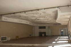 ristrutturazione della sala